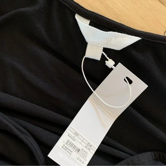 NWT BB Dakota Black Tie Sleeve Jumpsuit L - Picture 8 of 10